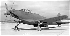 The  Fisher P-75, an airplane made up of parts of other airplanes such as P-40 wings, F4U landin.jpg