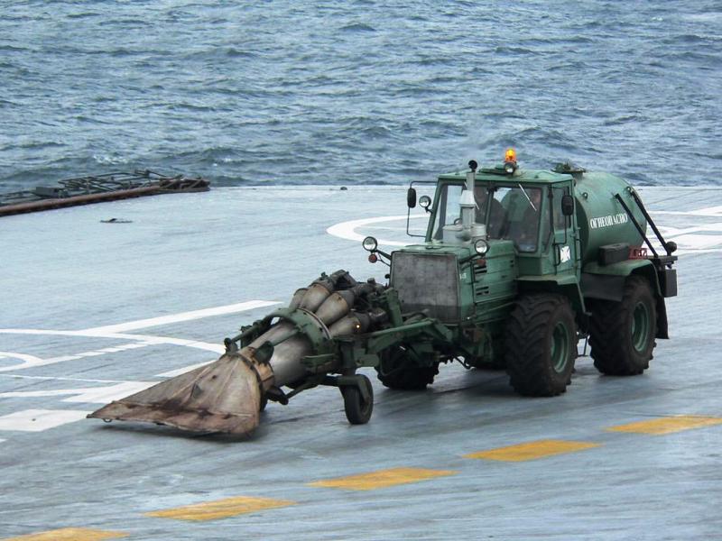 Cleaning deck miG-15 admiral Kuznetsov.jpg